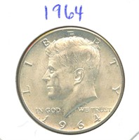 1964 Kennedy Silver Half Dollar