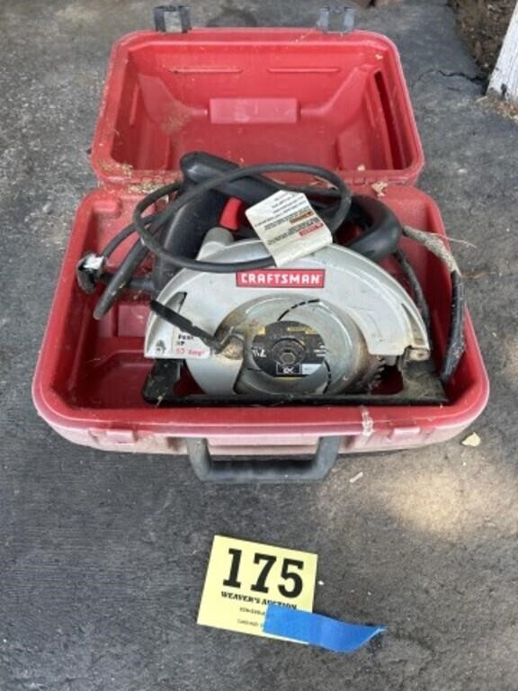 Craftsman 7-1/4” Circular Saw w/ Case