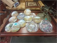 Mixed lot of 12 Collector's Plates
