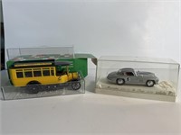 2 Vintage Diecast Mercedes 300 SL Firenze Bus