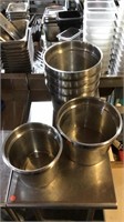 Metal cooking pots