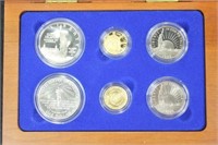 1986 U.S. LIBERTY COINS: 2-$5 GOLD COINS,