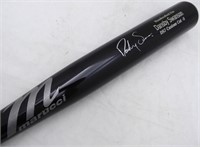 Dansby Swanson Autographed Game Model Marucci Bat