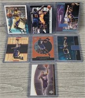 (7) Kobe Bryant Cards