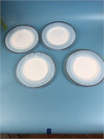 Set of 4 Vintage "PETALWARE" Salad/Lunch Plates