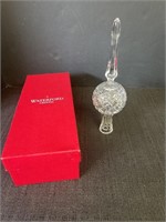 Waterford crystal Christmas tree topper