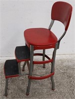 Vintage Cosco metal step stool