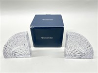 Waterford Crystal Bookends Set