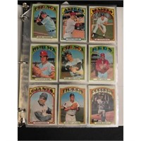 (130) 1972 Topps Baseball Cards Nice Shape