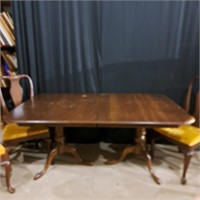 Ethan Allen Dining Table with 2 (Two) 18" Leaves
