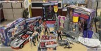 LOT OF TERMINATOR 2 FIGURES VEHICLES AND PLAY SET