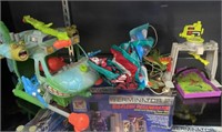 3 TMNT VEHICLES AND ACCESSORIES