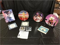 Elvis Commemorative Plates