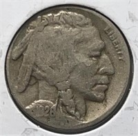 1926-S Buffalo Nickel F Key date