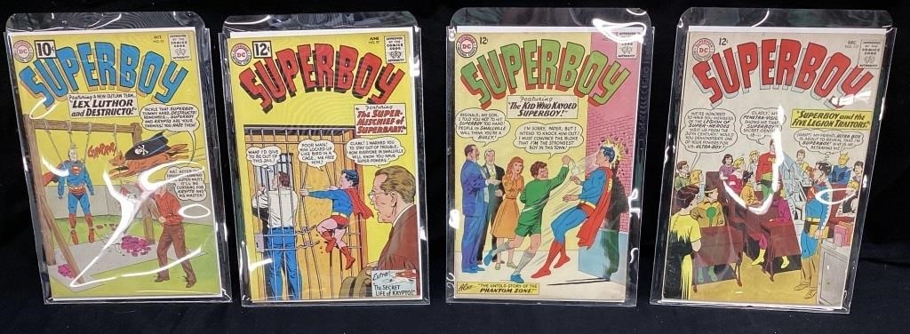 (4) DC COMIC SUPERBOY #92, #97, #104 & #107