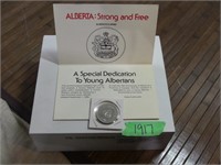 Alberta 75 Anv. Medallion