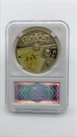 Pokémon Collectable Slabbed Coin