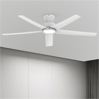ocioc 52 inch Ceiling Fans with Lights  White