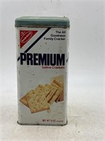 Nabisco premium saltine crackers tin