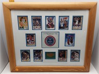 1992 US OLYMPIC BASKETBALL TEAM PLAQUE 23X19