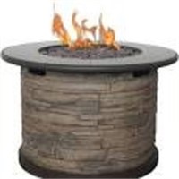 Newcastle Envirostone 36 In. Round Gas Fire Table