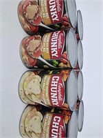 New Campbell's chunky soup, 4 cans chicken