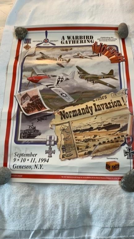 1994 - Poster- Air Show- Normandy  Invasion