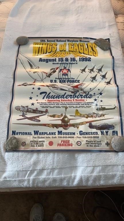 1992 Poster Thunderbirds Air Show