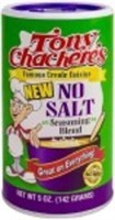 Tony Chachere's No Salt Gourmet Creole Seasoning,