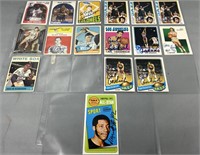 16 Autographed Basketball Hall of Fame Cards