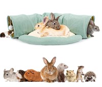 BWOGUE Bunny Tunnel Bed, 2-in-1
