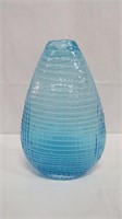 Hand Blown Art Glass 12" Pillow Vase