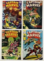 Marvel Captain Marvel Lot Nos.6-9 1968 +