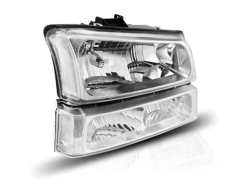 KAC Headlight Assembly Compatible With Chevy