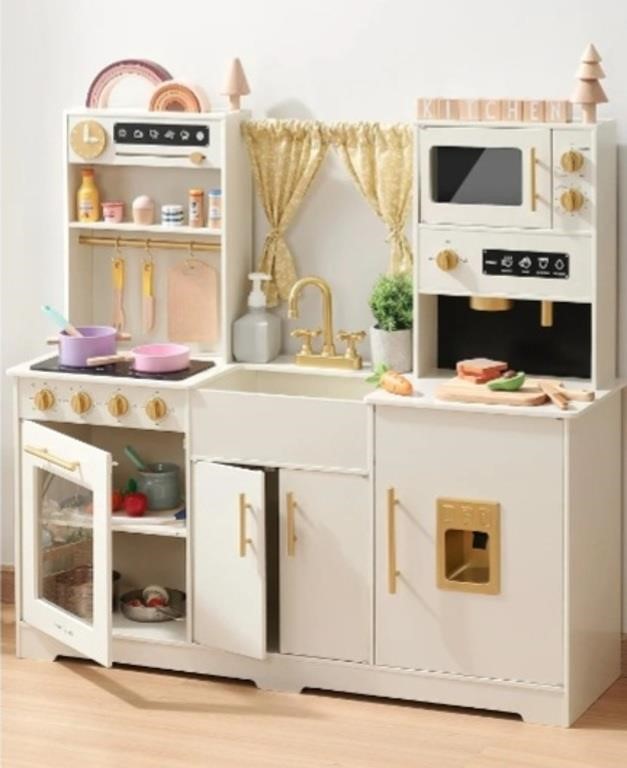 Tiny Land Play Kitchen for Kids, Toy Kitchen Set