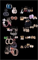 Asian Marked, Monet & Other Costume Earrings