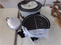 Portable grill & canteen