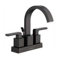 Farrington 4 in. 2-Handle Faucet Black