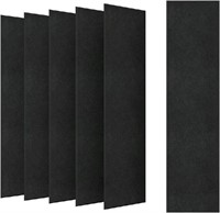 DrKlang 6 Pack Acoustic Panels, 47.2" x 11.8" Deco