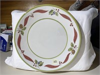 Louisille Stoneware Pottery Christmas Platter