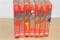 SELECTION OF CARTON CLASSICS VHS---MOST SEALED