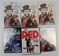 Sealed Red Skelton DVD's