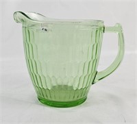 Uranium Glass Pitcher