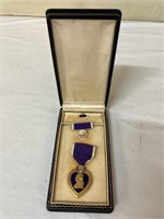Purple Heart military merit medal