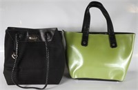 (2) DESIGNER BAGS, BEIJO & BRIGHTON