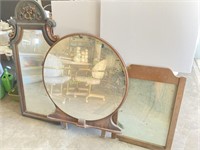 Three Large Decorative Mirrors