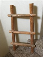 32" Tall Miniature Decorative Wood Kiva Ladder