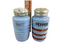 Jeanette Delphine Blue Salt & Pepper shakers