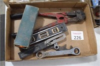 Bolt Cutter, Wrenches, level