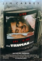 The Truman Show 1998 double-sided original teaser